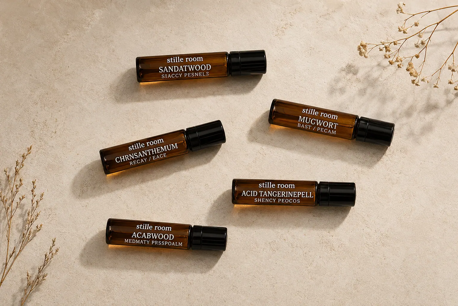 The Herbal Olfactive Set — two scents, two rhythms.