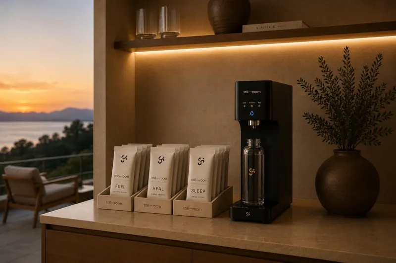 Minibar with functional nutrition